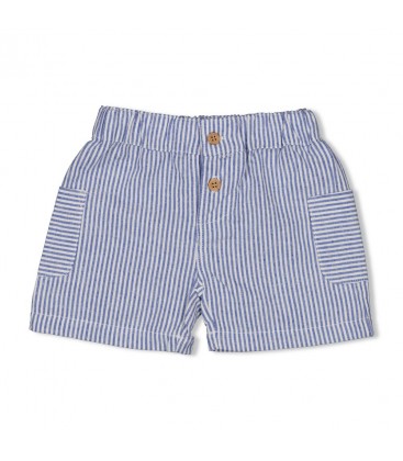Feetje Short streep chambray - Seaside Happiness
