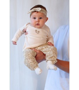 Feetje Longsleeve pointelle rib - Let Your Dreams Blossom