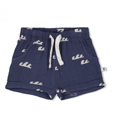 Feetje Short mousseline AOP - Summer Woven