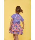 Jubel T-shirt met backprint - Rolling in to Spring