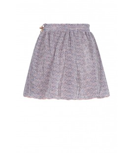 Norah Printed Plisse Skirt