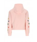 Kumy Hooded Sweater with Heart embro