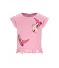 B.Nosy girls T-shirt fringe Tikki