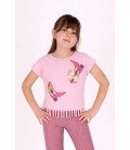 B.Nosy girls T-shirt fringe Tikki