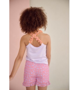 Suna AOP Shells Short