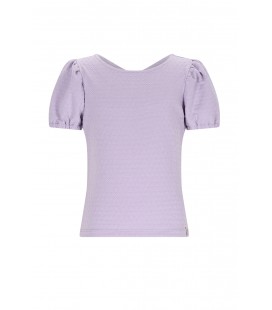 Kiamo Dotted Jersey top with open back