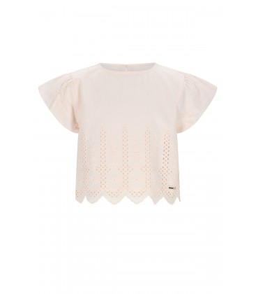 Tika Blouse with embroidered Border