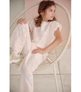 Tika Blouse with embroidered Border