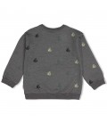 Sturdy Sweater met borduursels relaxed fit - Fix It