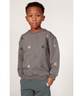 Sturdy Sweater met borduursels relaxed fit - Fix It