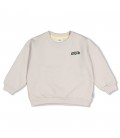 Sturdy Sweater met backprint oversized - Fix It
