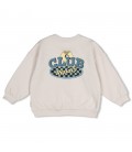 Sturdy Sweater met backprint oversized - Fix It