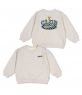 Sturdy Sweater met backprint oversized - Fix It