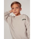 Sturdy Sweater met backprint oversized - Fix It