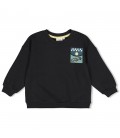 Sturdy Sweater met backprint oversized - Fix It