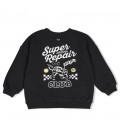 Sturdy Sweater met backprint oversized - Fix It