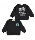 Sturdy Sweater met backprint oversized - Fix It