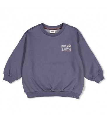 Sturdy Sweater met backprint oversized - Rock the Earth