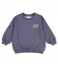 Sturdy Sweater met backprint oversized - Rock the Earth