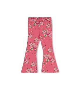 Jubel Flared broek AOP - Moon Flowers