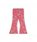 Jubel Flared broek AOP - Moon Flowers