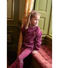 Jubel Flared broek AOP - Moon Flowers