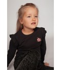 Jubel Longsleeve rib - Moon Flowers