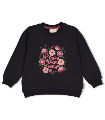 Jubel Sweater relaxed fit - Moon Flowers