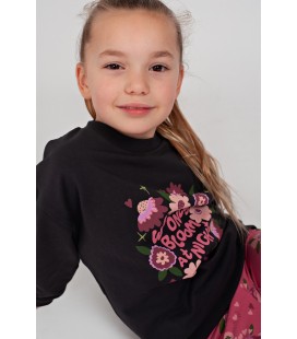 Jubel Sweater relaxed fit - Moon Flowers