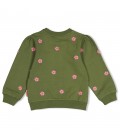 Jubel Sweater met borduursels - Moon Flowers