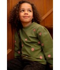 Jubel Sweater met borduursels - Moon Flowers