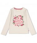 Jubel Longsleeve rib - Moon Flowers