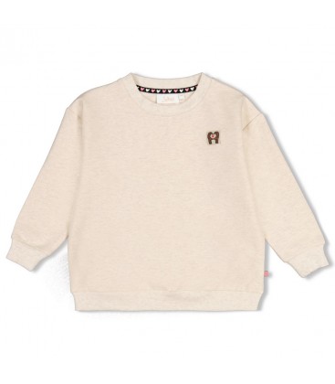 Jubel Sweater met backprint relaxed fit - City Chic