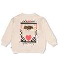 Jubel Sweater met backprint relaxed fit - City Chic