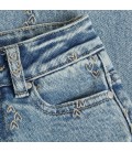 Daily7 Denim Mom Fit Embroidery
