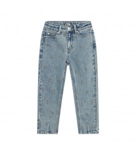 Daily7 Denim Mom Fit Embroidery