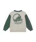 Daily7 Oversized Sweater Print
