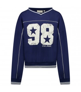 Carsjeans NAIDA V-neck SW Navy