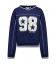 Carsjeans NAIDA V-neck SW Navy