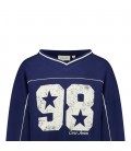 Carsjeans NAIDA V-neck SW Navy