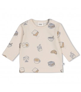 Feetje Longsleeve AOP - Breakfast Buddy