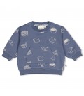 Feetje Sweater AOP - Breakfast Buddy