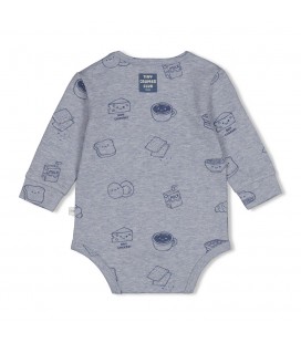 Feetje Romper AOP - Breakfast Buddy