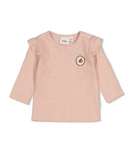 Feetje Longsleeve rib - Fall in Love