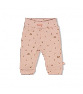 Feetje Broek pointelle rib AOP - Fall in Love