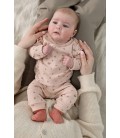 Feetje Broek pointelle rib AOP - Fall in Love
