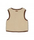 Feetje Omkeerbaar teddy gilet - Tiny Timber Tales