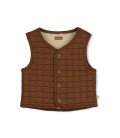 Feetje Omkeerbaar teddy gilet - Tiny Timber Tales