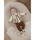 Feetje Omkeerbaar teddy gilet - Tiny Timber Tales