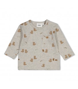 Feetje Longsleeve AOP - Tiny Timber Tales